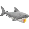 Pehme mänguasi Schmidt Spiele The Valge Shark plüüsfiguur, mudel 42841, topisloom