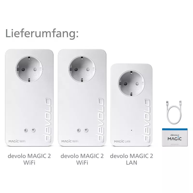 Magic 2 WiFi next Multiroom Kit, Powerline 3 Adapter