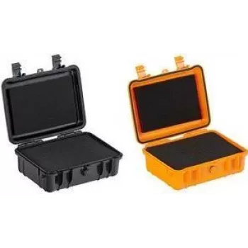 Kaitsev transpordikohver allit DinoPlus Outdoor F 9 — jäik ABS-kest, vahtplastist sisu, must