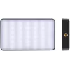 PULUZ Taskulambiga tasku-LED-fotolamp (must)
