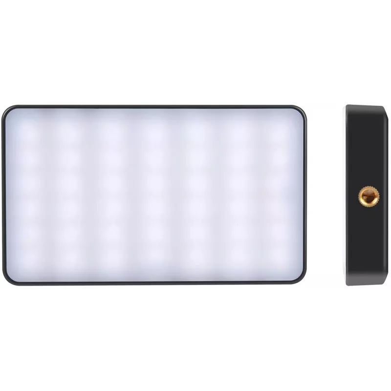 PULUZ Taskulambiga tasku-LED-fotolamp (must)