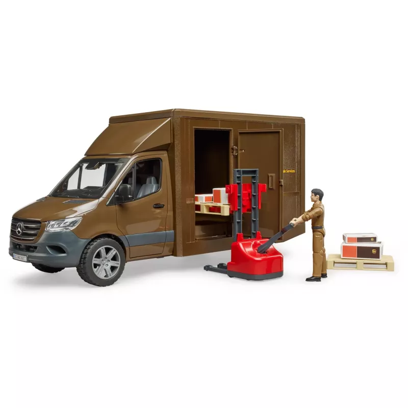 Veoauto mudel BRUDER 02678 eelmonteeritud 1:16