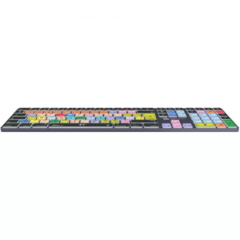 LogicKeyboard Apple Logic Pro X2 Titan DE Mac klaviatuur — LKB-LOGXP2-TM-DE, saksa paigutus