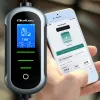 Elektriauto laadija QOLTEC Mobile EV 2in1 Type2 11 kW 400 V Wi‑Fi TUYA SMART LIFE LCD kaasaskantav seinalaadija 5 m kaabel