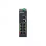 Switch DAHUA DH-LR2110-8ET-120 L2 8x Fast Ethernet (10/100) PoE, 48–57V, 8.8 Gbit/s, MAC 8000, must