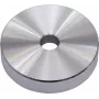 Omnitronic Puck Single Connector — alumiiniumhõbedane, ühe kanaliga helipistik