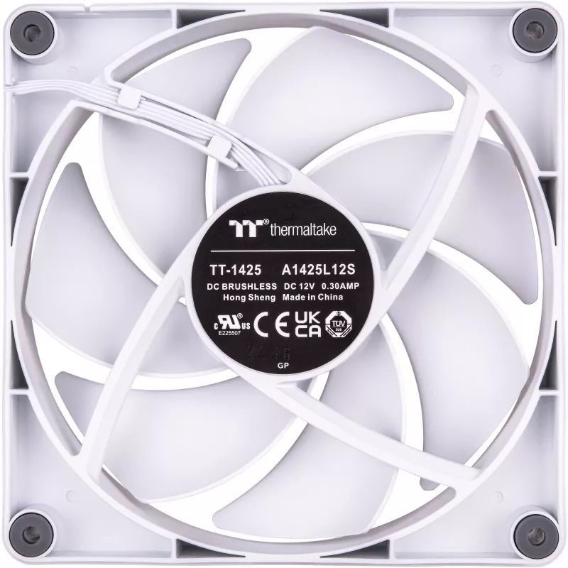 Thermaltake CT120 120mm korpuse ventilaatorid valge 2-pakend