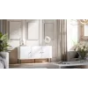 3D kummut PALAZZO BIS 151x40x75 valge matt