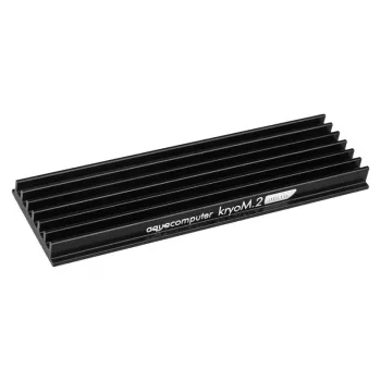 Jahutusradiaator Aqua-Computer kryoM.2 — alumiinium/roostevaba teras, 70×24×9 mm