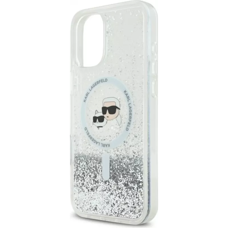 Karl Lagerfeld | KLHMP16MLGKCSGH | Tagakaas | iPhone 16 Plus | Apple | TPU/PC | Läbipaistev