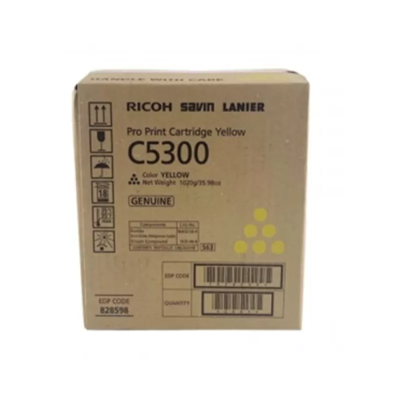Ricoh C5300 (828602) toonerkassett, kollane