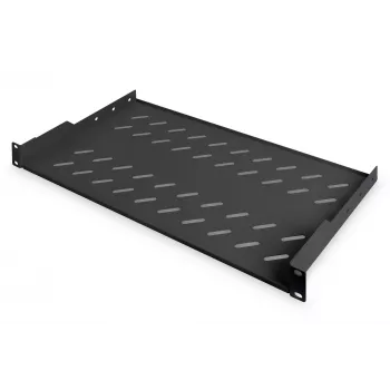 Riiul Digitus DN-19 TRAY-1-SW püsipaigalduseks 19-tollistesse kappidesse