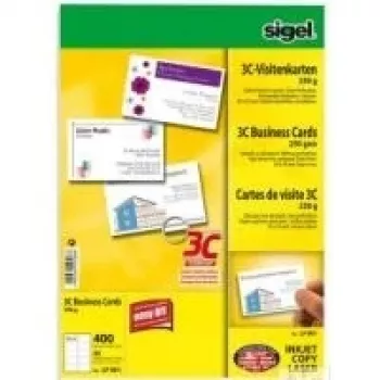 Visitkaardid Sigel LP801 400 tk