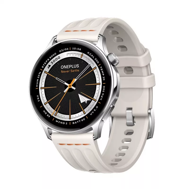 OnePlus Watch Lite - nutikell, hõbedane
