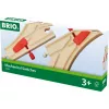BRIO 33344 Rööbaste ümberlülitusdetail, 2 tk, punane