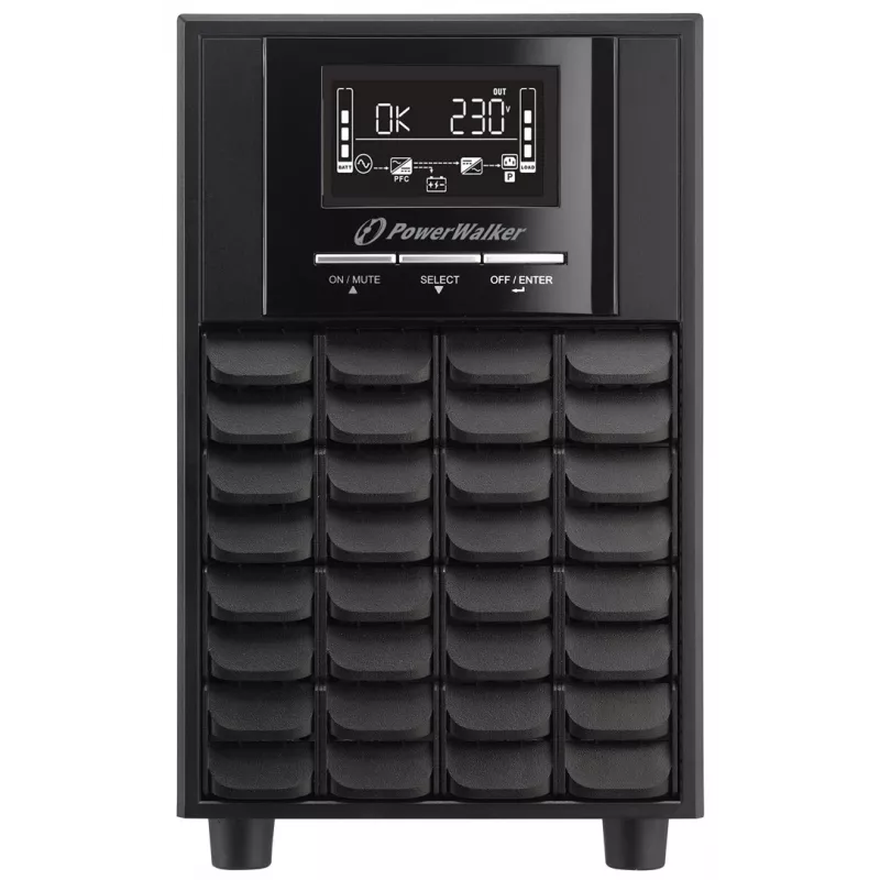 Katkematu toiteallikas PowerWalker VI 1100 CW FR, liin-interaktiivne, 1,1 kVA (770 W), LCD, EPO, RS-232