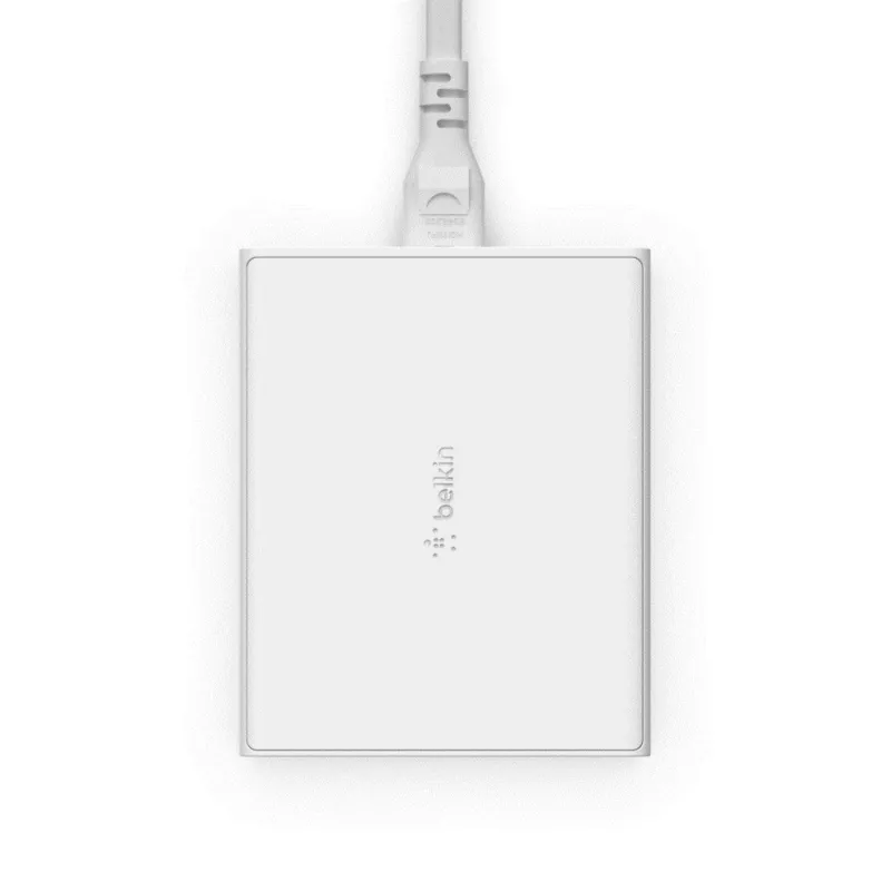 Siselaadija Belkin WCH010VFWH 2m kaabel 2 USB USB-C porti valge