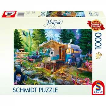 1000-osaline pusle, schmidt spiele — Jeff Haynie: Kaubakaravaniga mägedes