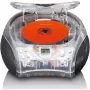 Kaasaskantav raadio ja CD-mängija Lenco SCD-24TR — FM, 4W väljund, LCD, teleskoopantenn, vahelduvvool/alalisvool, 6×C patareid
