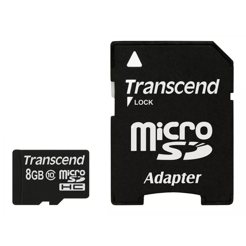 Transcend Premium - Välkmälukaart (microSDHC koos SD-adapteriga)