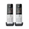 Gigaset COMFORT 500HX duo Analoog/DECT telefon Kõne tuvastus Must, Hõbedane