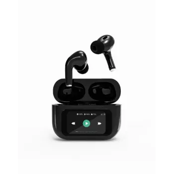 Headset BLUETOOTH/TWS-LCD-ANC-01-BK Gembird