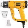 Kuumaõhupuhur DeWalt D26411 — 1800 W, püstolkäepide, max 600°C, 450 l/min õhuvool, kollane