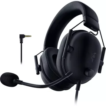 Juhtmega mänguri peakomplekt Razer MustShark V2 X — binauraalne, 3,5 mm, 32 Ω, 12–28000 Hz, poommikrofon -42 dB, 270 g