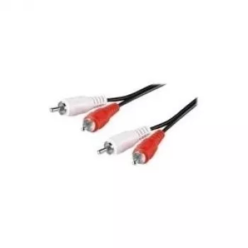 Wentronic Goobay RCA-ühenduskaabel, 10 m - 2x RCA-pistik (heli vasak/parem) > 2x RCA-pistik (heli vasak/parem) (50031)