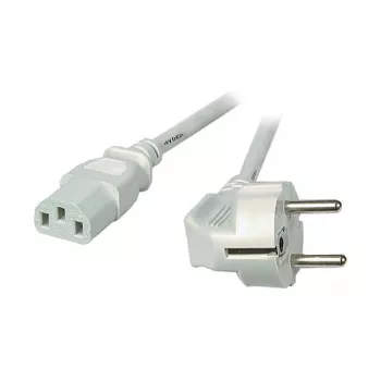 EFB-Elektronik toitejuhe maandatud pistikuga 90° - C13 180°, Hall, 3,0 m, 3 x 1,00 mm² Tootja: EFB Elektronik (EK501.3V2)