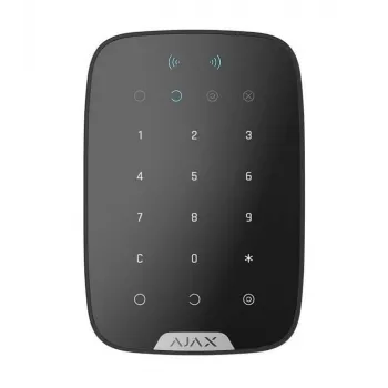 Juhtmevaba klaviatuur Ajax WRL/PLUS Must 38252 turvasüsteemile, numbrisisestus, akutoide