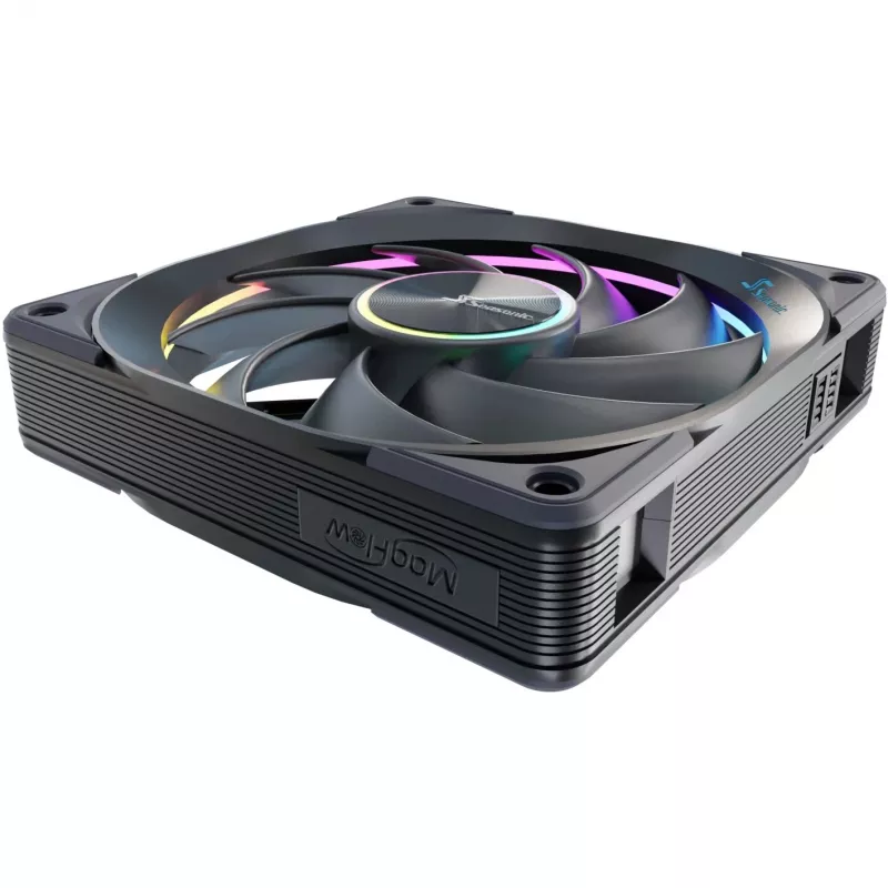 Ventilaator Seasonic MagFlow ARGB 12 cm 2000 RPM Must