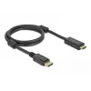 Kaabel DeLOCK Aktiivne DisplayPort 1.2 HDMI-le 4K 60 Hz 1 m