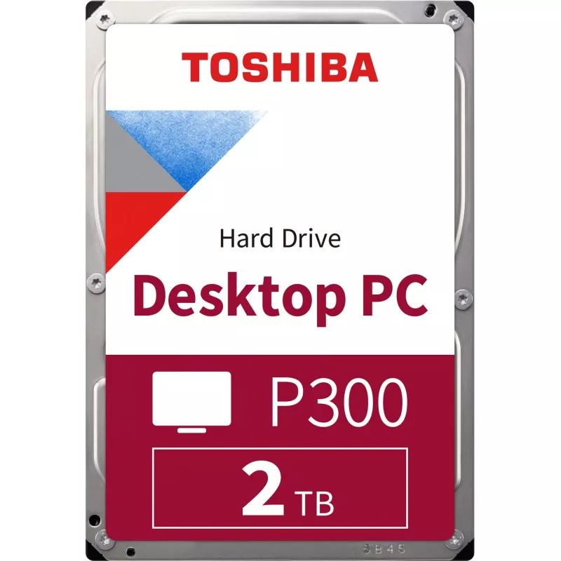 HDD Toshiba P300 2TB 3.5-tolline Serial ATA 5400RPM