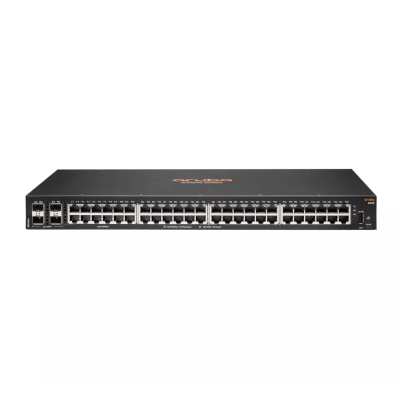 HPE Aruba Networking CX6000 52-pordiline lüliti (R8N86A) [48x Gigabit LAN, 4x SFP]