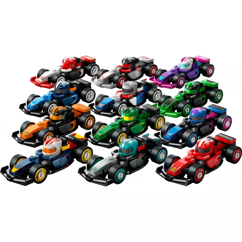 LEGO Minifigures 71049 F1 võidusõiduautod, kollektsiooniline, valik