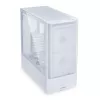 MidiTower arvutikorpus Lian Li LANCOOL 207 — valge, läbipaistev paneel, toetab ATX/MicroATX/MiniITX, ilma toiteplokita