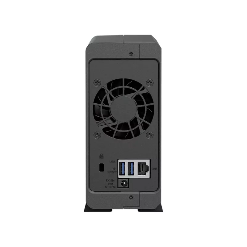 Synology DiskStation DS124 NAS-server/mäluseade Lauaarvuti Ethernet LAN Must RTD1619B