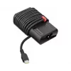 Lenovo GX20Z46255 toiteadapter sülearvutitele, sise-/välistingimustes 100–240 V, 1,8 m kaabel, USB‑C, must
