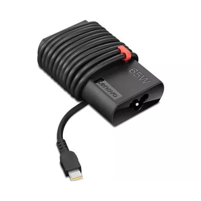 Lenovo GX20Z46255 toiteadapter sülearvutitele, sise-/välistingimustes 100–240 V, 1,8 m kaabel, USB‑C, must