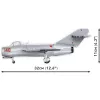 COBI ajalooline kollektsioon Korea sõja MIG-15 NATO koodnimega Fagot Nõukogude reaktiivlennuk