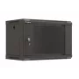 Seinale kinnitatav rack LANBERG WF03-5306-10B 6U, 60 kg, võtmelukk, must