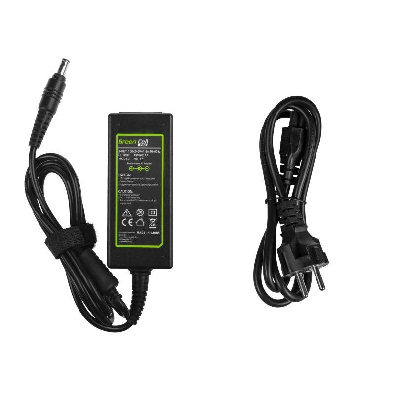 Siseruumide toiteadapter roheline Cell AD19P 40W Must