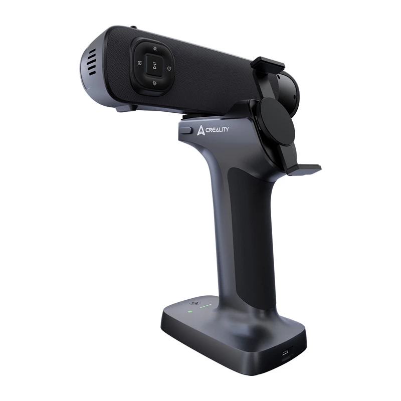 3D-skanner Creality Sermoon X1 — täpsus 0,02 mm, Wi‑Fi 6, 34 laserit, NIR, must