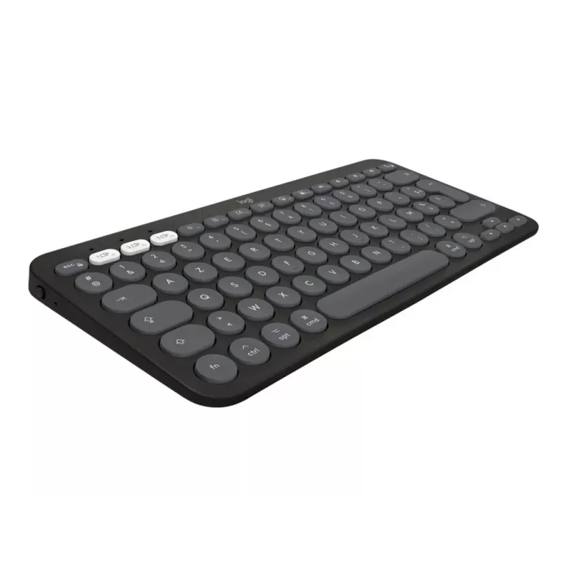 Logitech Pebble 2 Combo for Mac Wireless klaviatuur hiir QWERTZ German Graphite