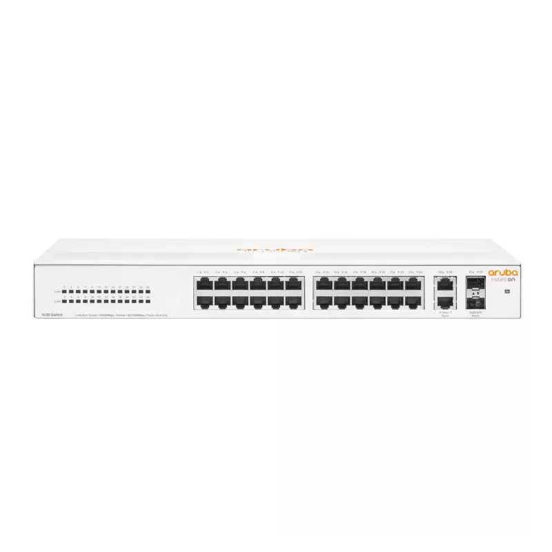 HPE Aruba Networking Aruba Instant On 1430 26G 2SFP haldamatu L2 Gigabit Ethernet (10/100/1000) 1U