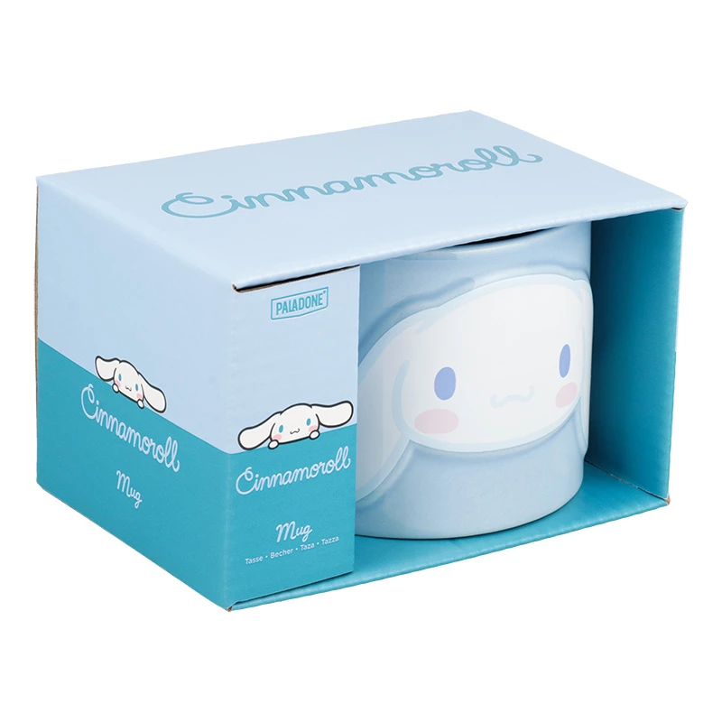 Kruus Paladone Paladone Cinnamoroll reljeefne kruus – keraamiline tegelaskruus reljeefse Cinnamorolli kujundusega