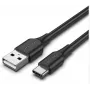 USB-C–USB2.0 kaabel/1,5 m must Cthbg Vention