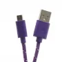 Sbox USB->Micro USB 1M USB-1031U lilla