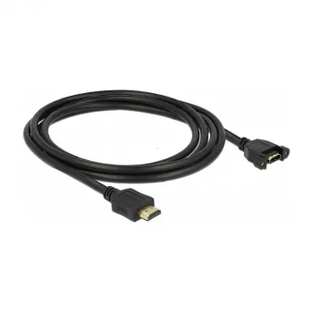 HDMI-kaabel DeLOCK 85464 2m HDMI tüüp A standardne must